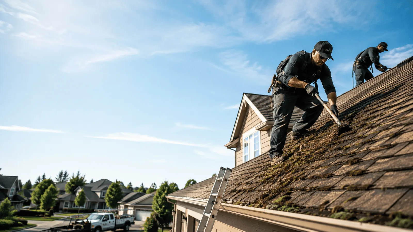 Roof Moss Removal in Westport, MA near me